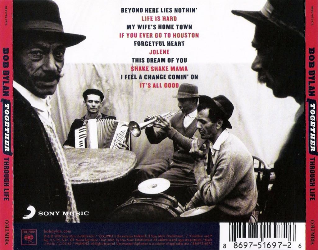 Together Through Life - Bob Dylan (CD) music collectible [Barcode 886975169825] - Main Image 2