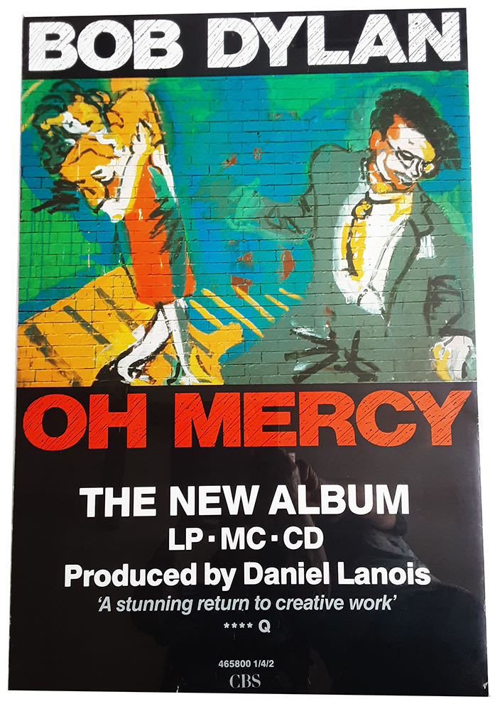 Oh Mercy (H) - Bob Dylan (CD - 3902) music collectible [Barcode 5099746580025] - Main Image 4