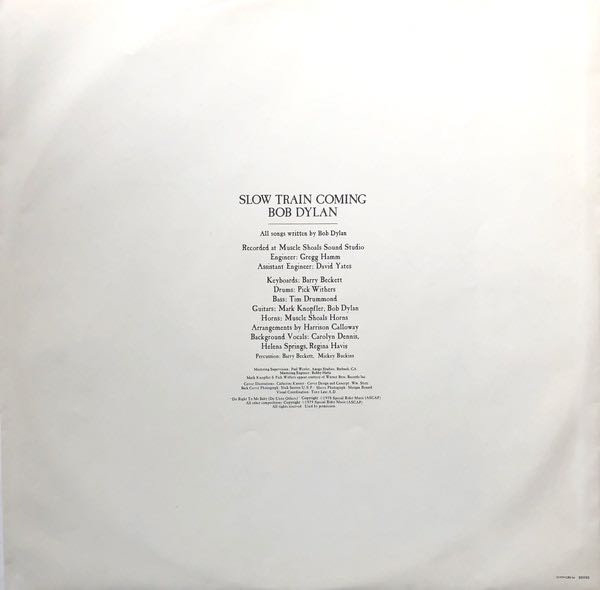 Slow Train Coming - Bob Dylan (12” - 1) music collectible - Main Image 3