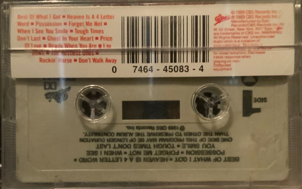 Bad English - Bad English (Cassette - 62) music collectible [Barcode 074644508345] - Main Image 2