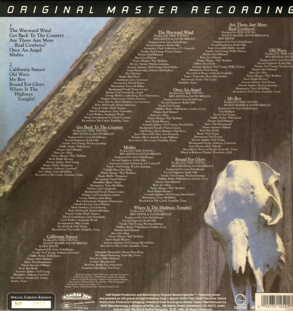 Old Ways - Young, Neil (12”) music collectible - Main Image 2