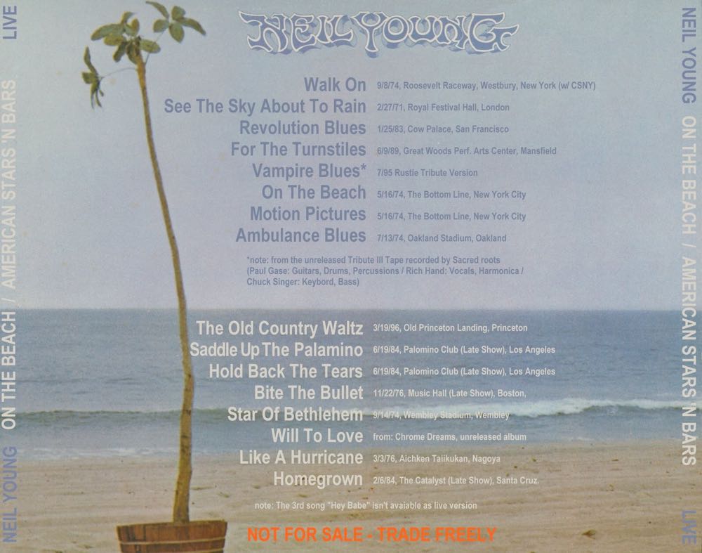 On The Beach - Young, Neil (DVD-A) music collectible [Barcode 081227394592] - Main Image 2