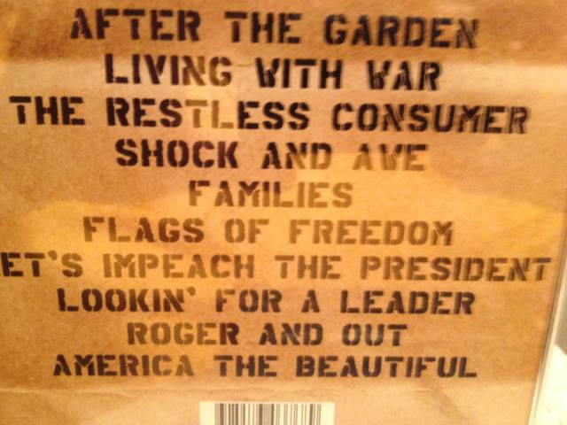 Living with War - Neil Young (CD) music collectible [Barcode 9325583037689] - Main Image 2