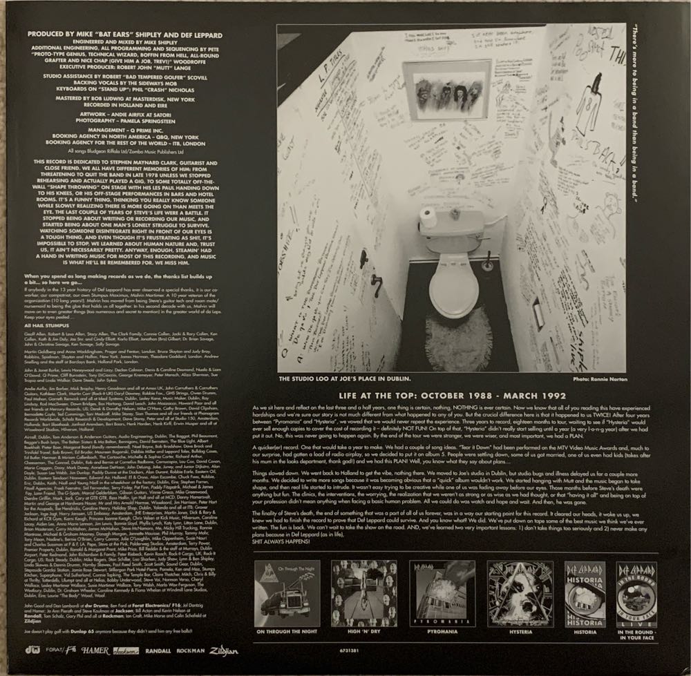 Adrenalize - Def Leppard (CD - 45) music collectible [Barcode 731451097812] - Main Image 3