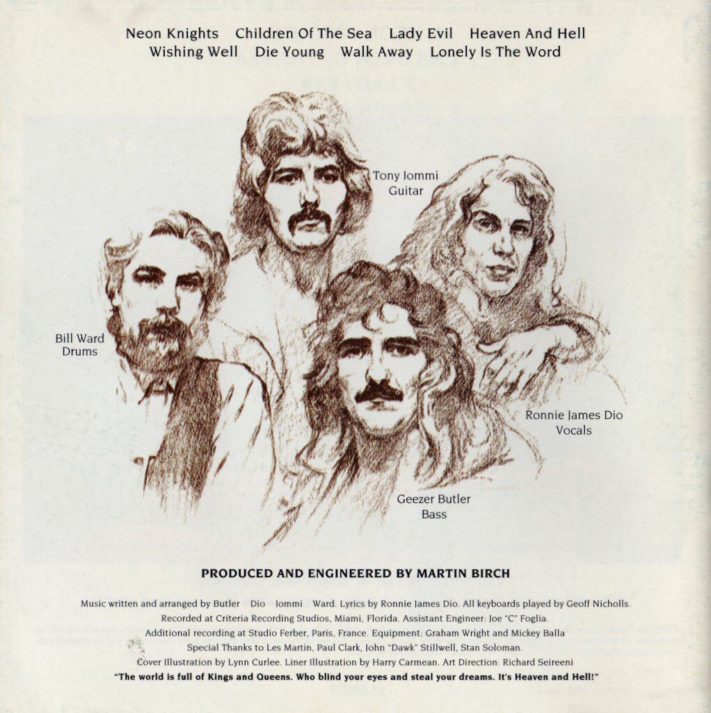 Heaven And Hell - Black Sabbath (12” - 40) music collectible [Barcode 081227990794] - Main Image 2