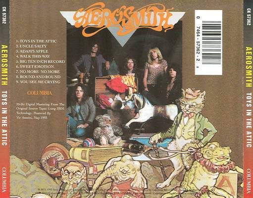 Aerosmith - Toys In The Attic - Aerosmith (12” - 37:08) music collectible - Main Image 2