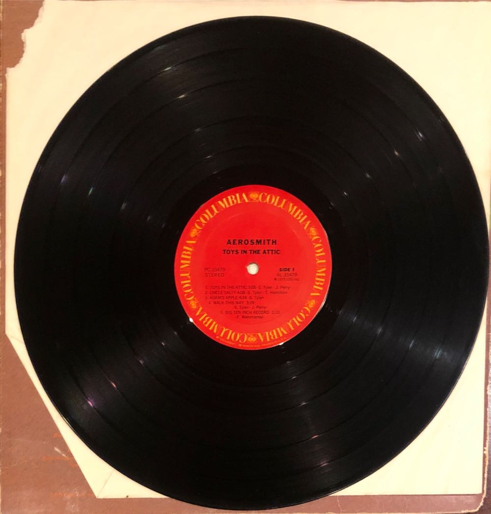 Aerosmith - Toys In The Attic - Aerosmith (12” - 37:08) music collectible - Main Image 3