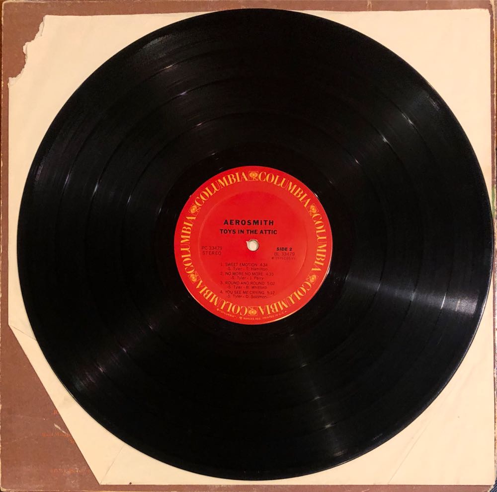Aerosmith - Toys In The Attic - Aerosmith (12” - 37:08) music collectible - Main Image 4