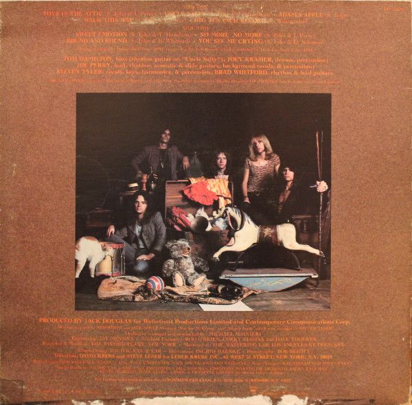 Toys In The Attic - Aerosmith (12” - 37) music collectible - Main Image 2