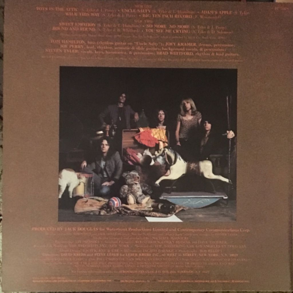 Toys In The Attic - Aerosmith (12”) music collectible - Main Image 2