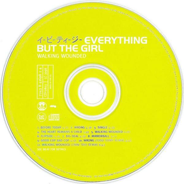 Walking Wounded - Everything But The Girl (CD - 58) music collectible [Barcode 724384169824] - Main Image 4