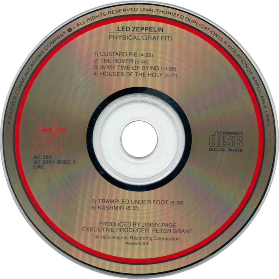 Physical Graffiti (Super Deluxe Edition Box Set) - Led Zeppelin (CD - 84) music collectible [Barcode 081227957926] - Main Image 4