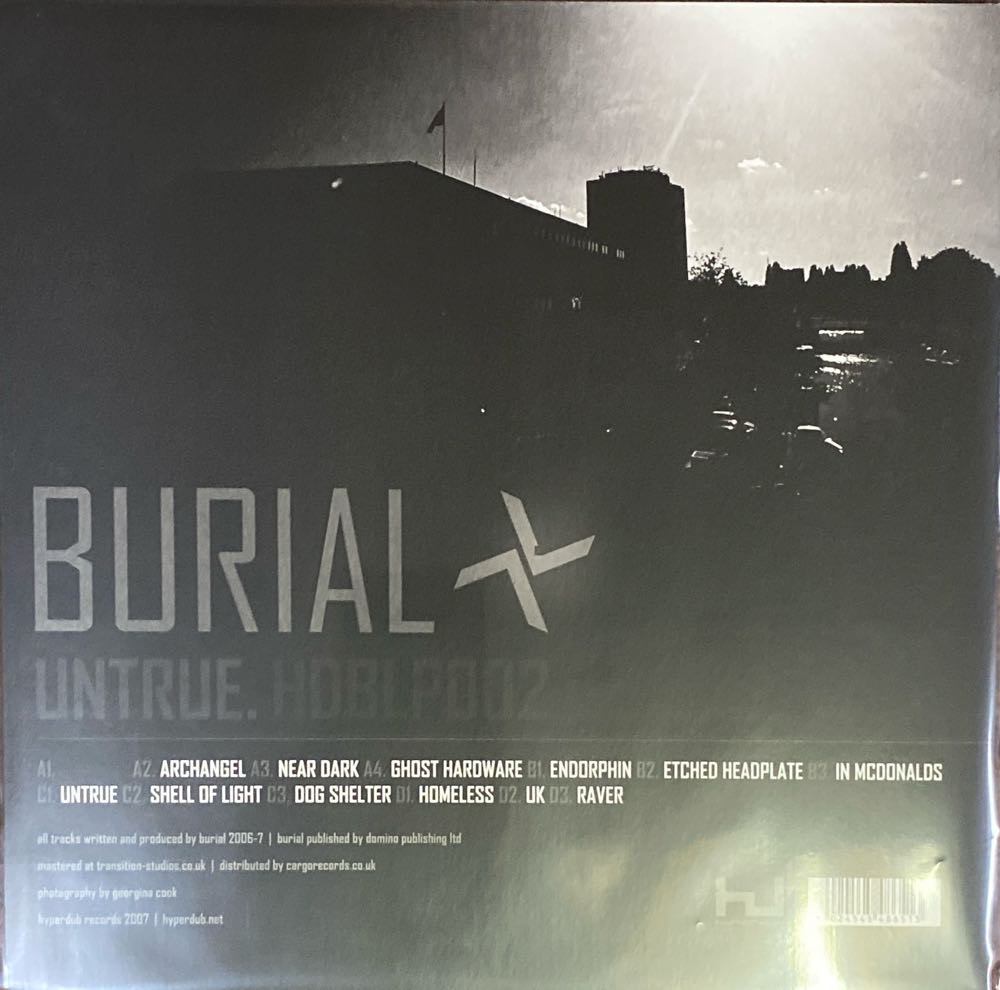 Untrue - Burial (12” - 52) music collectible [Barcode 5024545486513] - Main Image 2