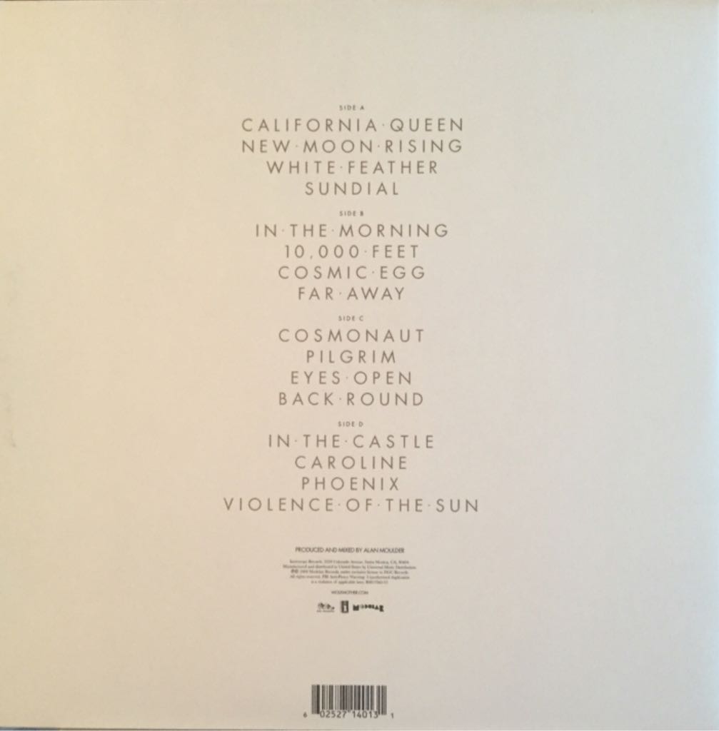 Cosmic Egg - Wolfmother (12”) music collectible [Barcode 602527140131] - Main Image 2