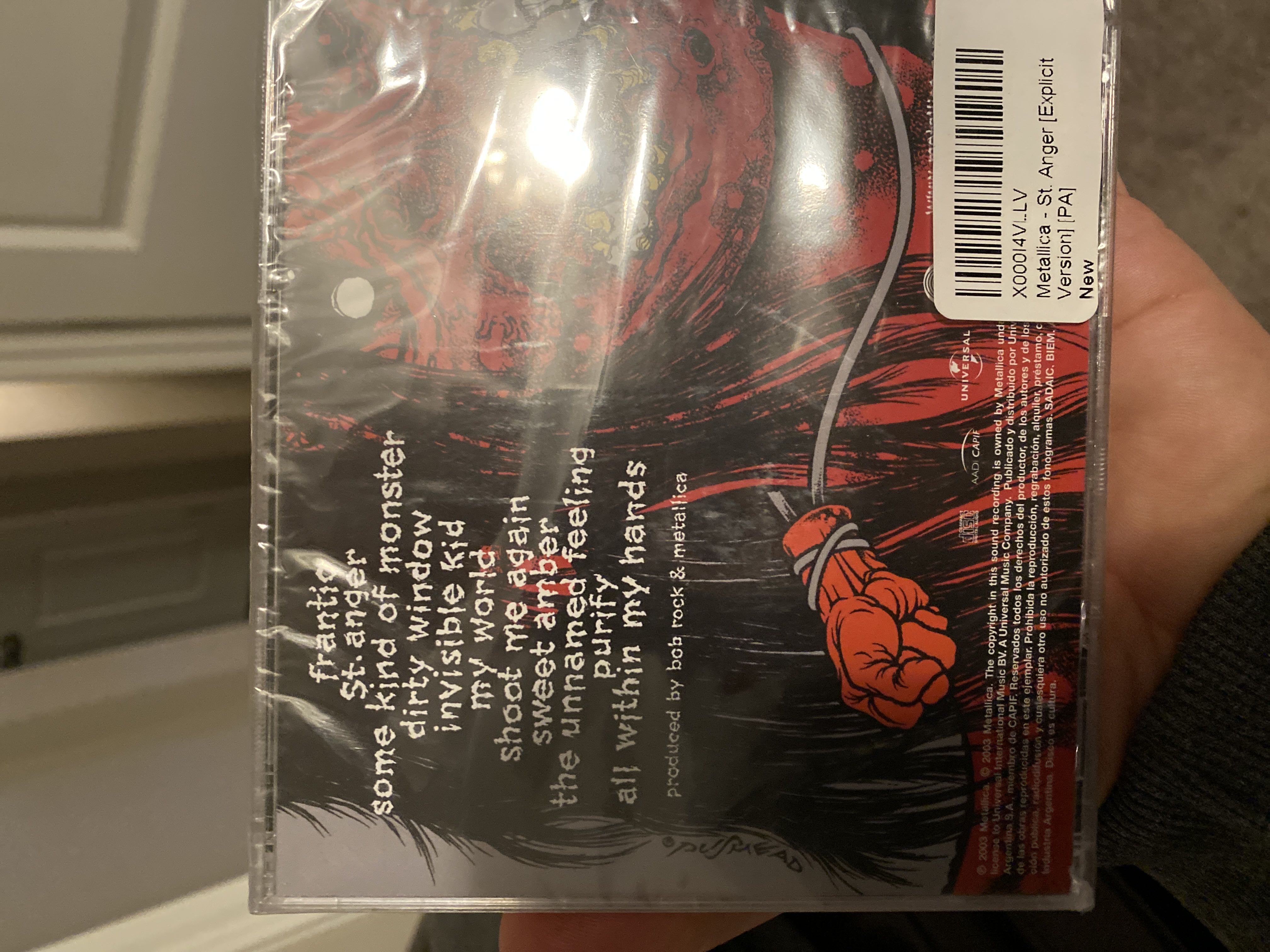 St Anger - Metallica (CD) music collectible - Main Image 2