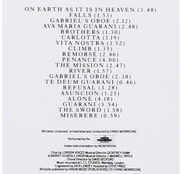 The Mission - Ennio Morricone (CD) music collectible - Main Image 2