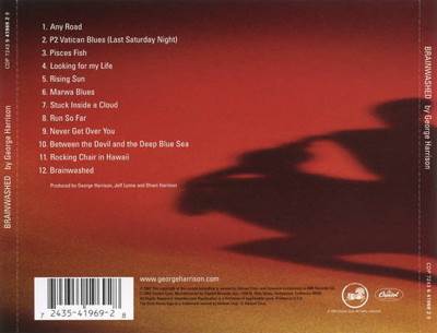 Brainwashed - Harrison, George (CD - 48) music collectible [Barcode 724354196928] - Main Image 2