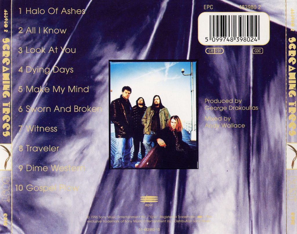 Dust - Screaming Trees (CD) music collectible [Barcode 5099748398024] - Main Image 2