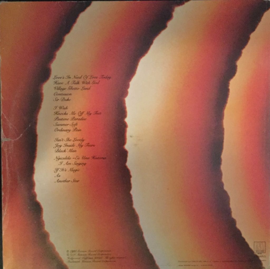 Songs In The Key Of Life - Stevie Wonder (CD) music collectible - Main Image 2