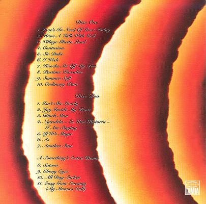 Songs In The Key Of Life - Wonder, Stevie (12” - 86) music collectible - Main Image 2