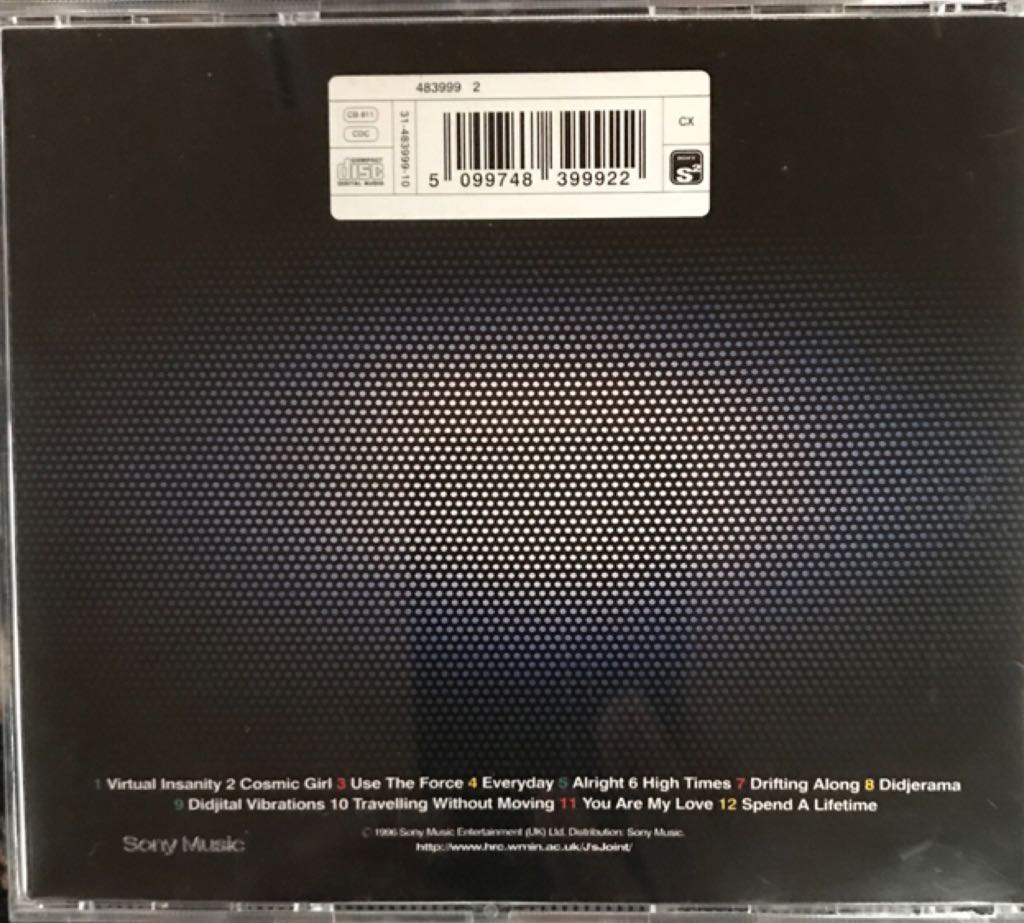 Travelling Without Moving - Jamiroquai (CD) music collectible - Main Image 2
