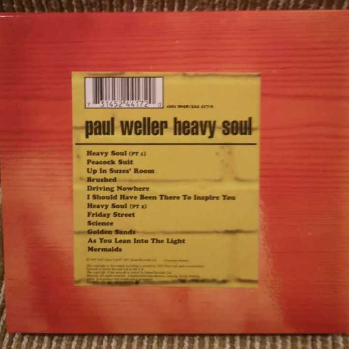 Heavy Soul - Paul Weller (CD - 41) music collectible [Barcode 731452441720] - Main Image 2