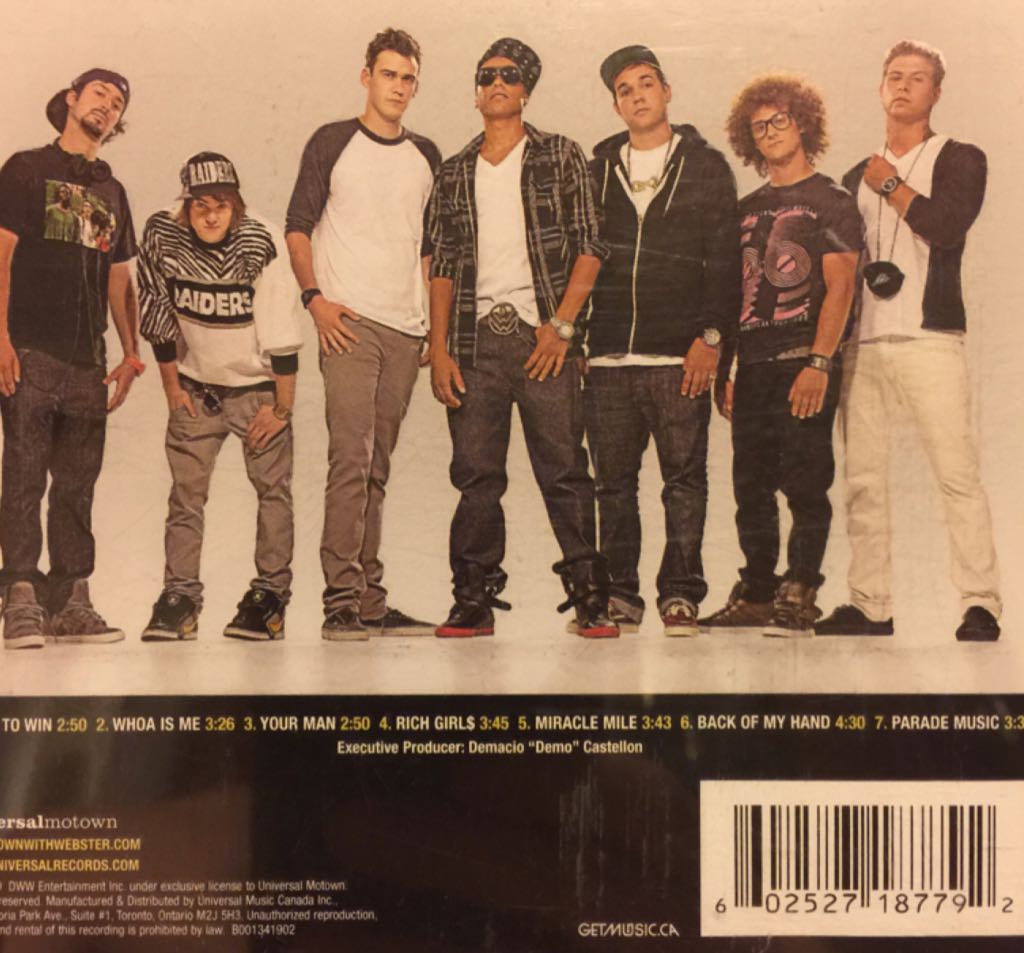 Time To Win Vol. 1 - Down With Webster (CD - 25) music collectible [Barcode 602527187792] - Main Image 2