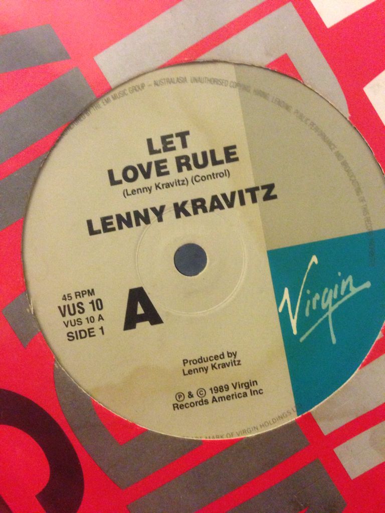 Let Love Rule - Lenny Kravitz (7”) music collectible - Main Image 1