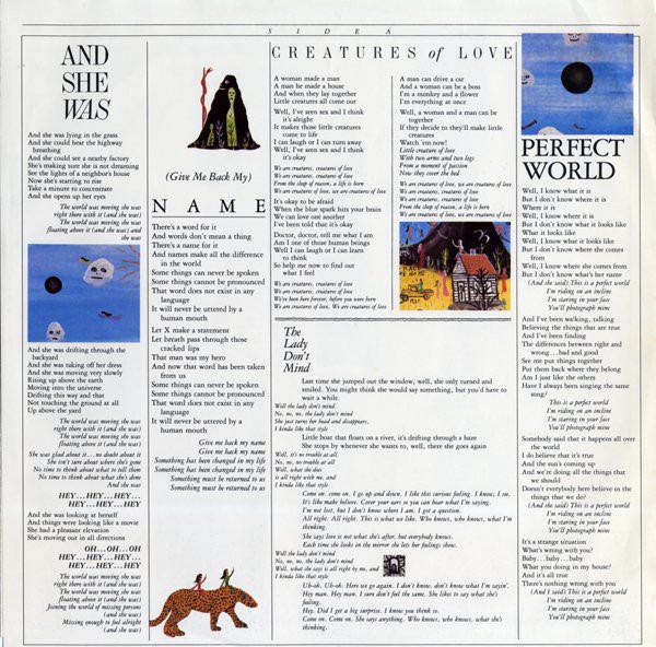 Little Creatures - Talking Heads (12”) music collectible [Barcode 5099924035217] - Main Image 3