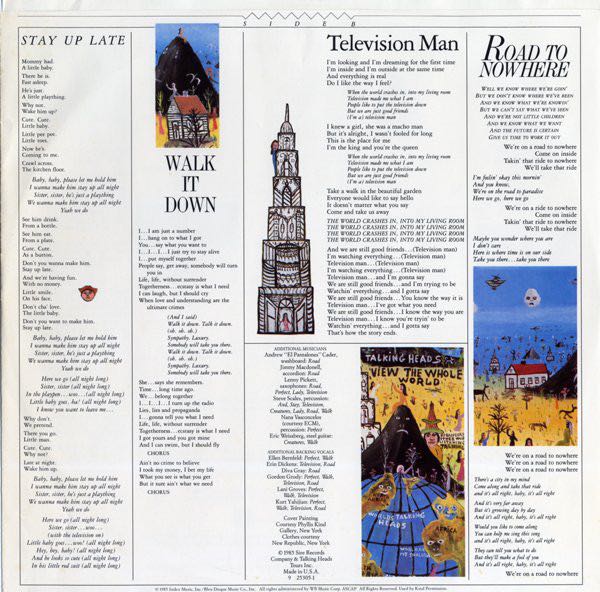 Little Creatures - Talking Heads (12”) music collectible [Barcode 5099924035217] - Main Image 4