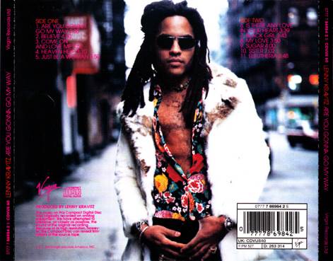 Are You Gonna Go My Way - Lenny Kravitz (CD - 46) music collectible [Barcode 077778698425] - Main Image 2