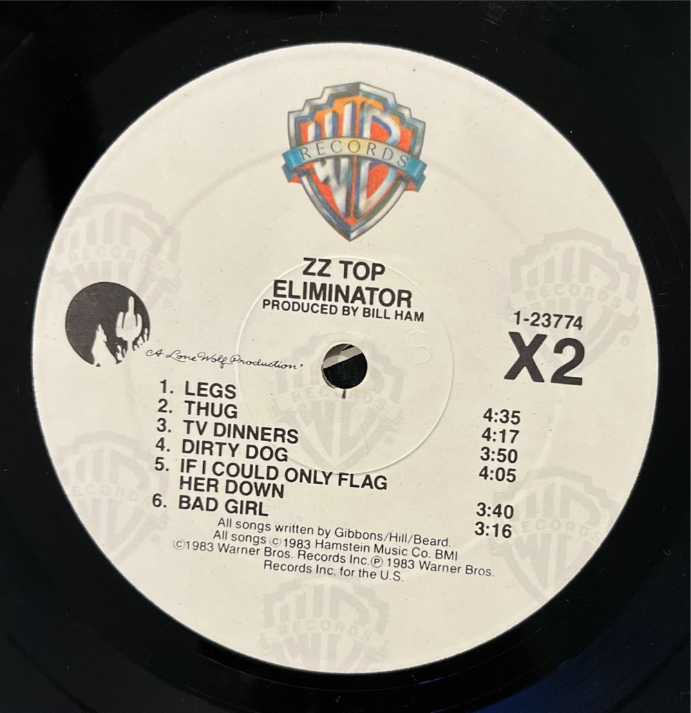 Eliminator - ZZ Top (12”) music collectible - Main Image 4