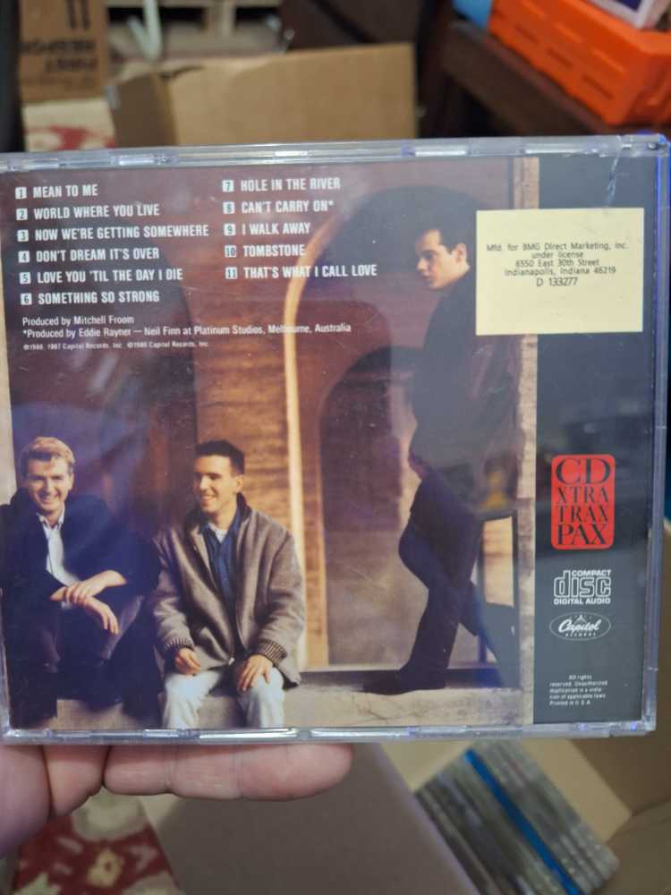 Crowded House - Crowded House (12”) music collectible [Barcode 5099924055512] - Main Image 2