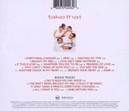 Everything Changes - Take That (CD - 51) music collectible [Barcode 743211692625] - Main Image 2