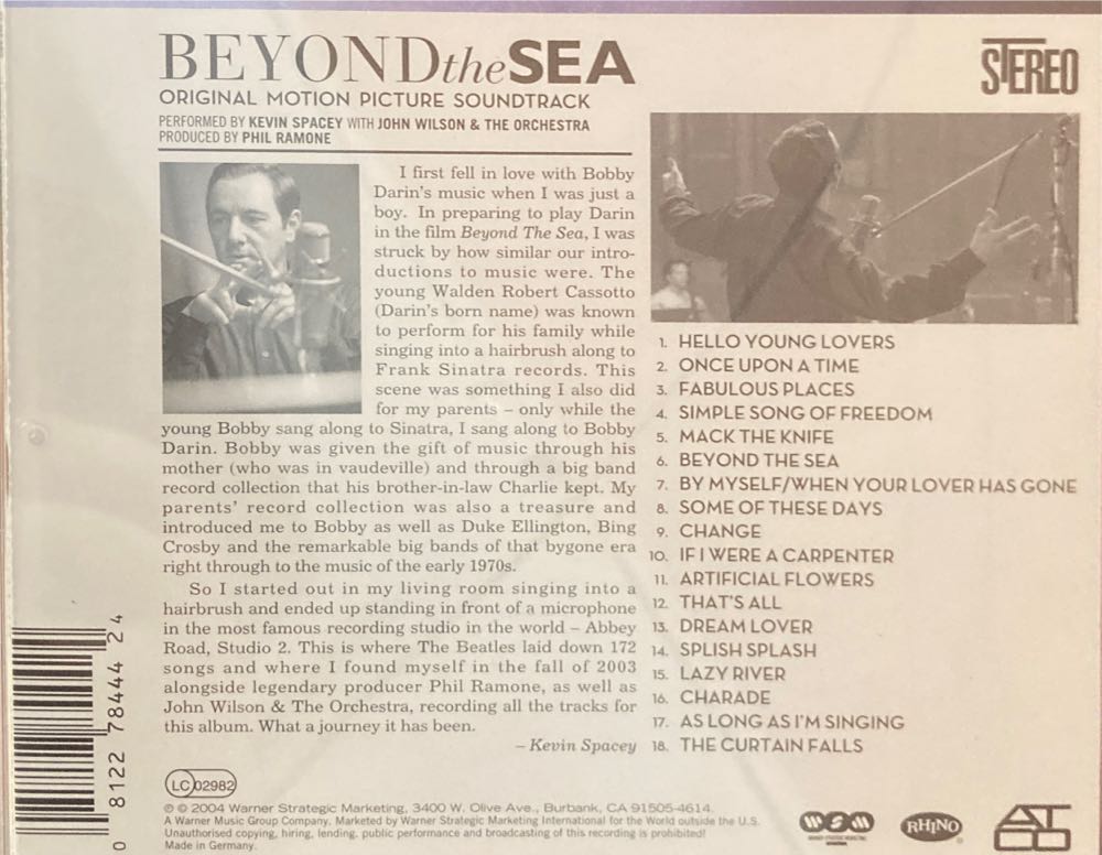 Beyond The Sea - _Compilations (CD) music collectible [Barcode 828768553725] - Main Image 2