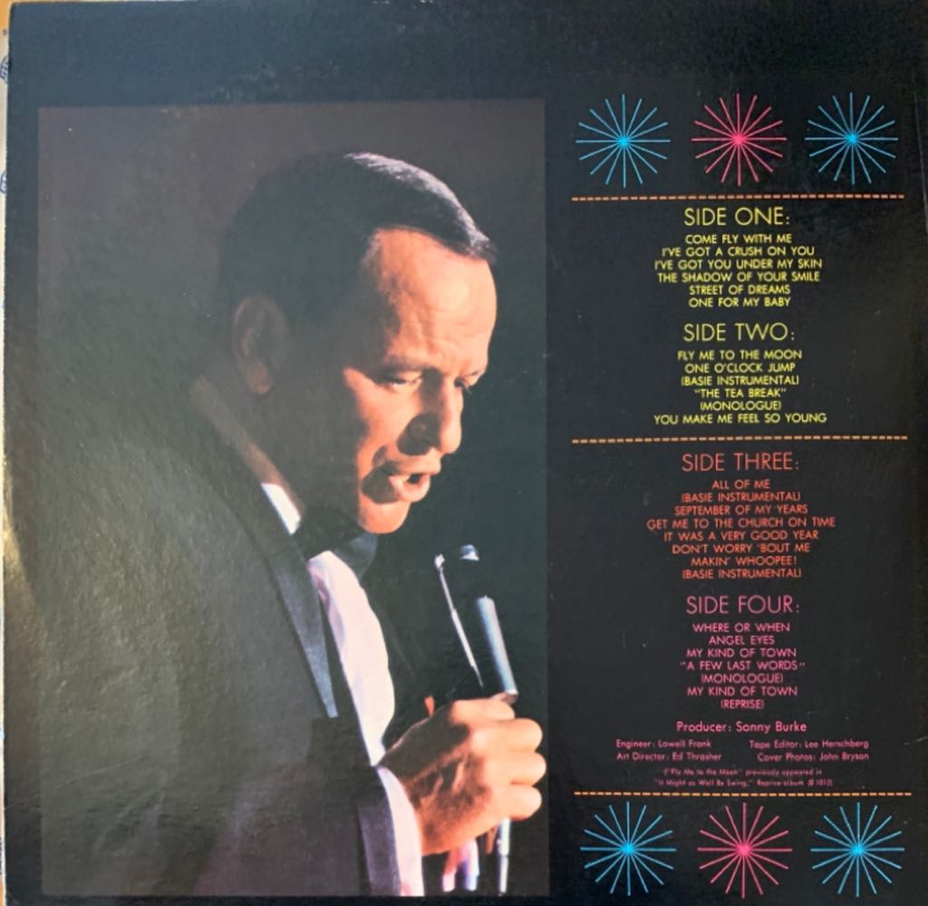 Sinatra At The Sands - Frank Sinatra (12”) music collectible - Main Image 2