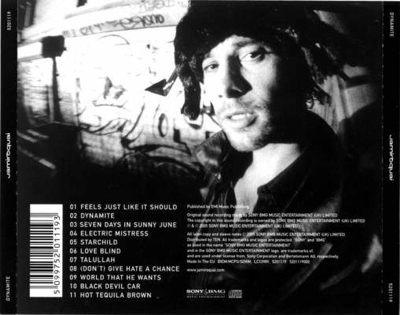 Dynamite - Jamiroquai (CD) music collectible [Barcode 5099752011124] - Main Image 2