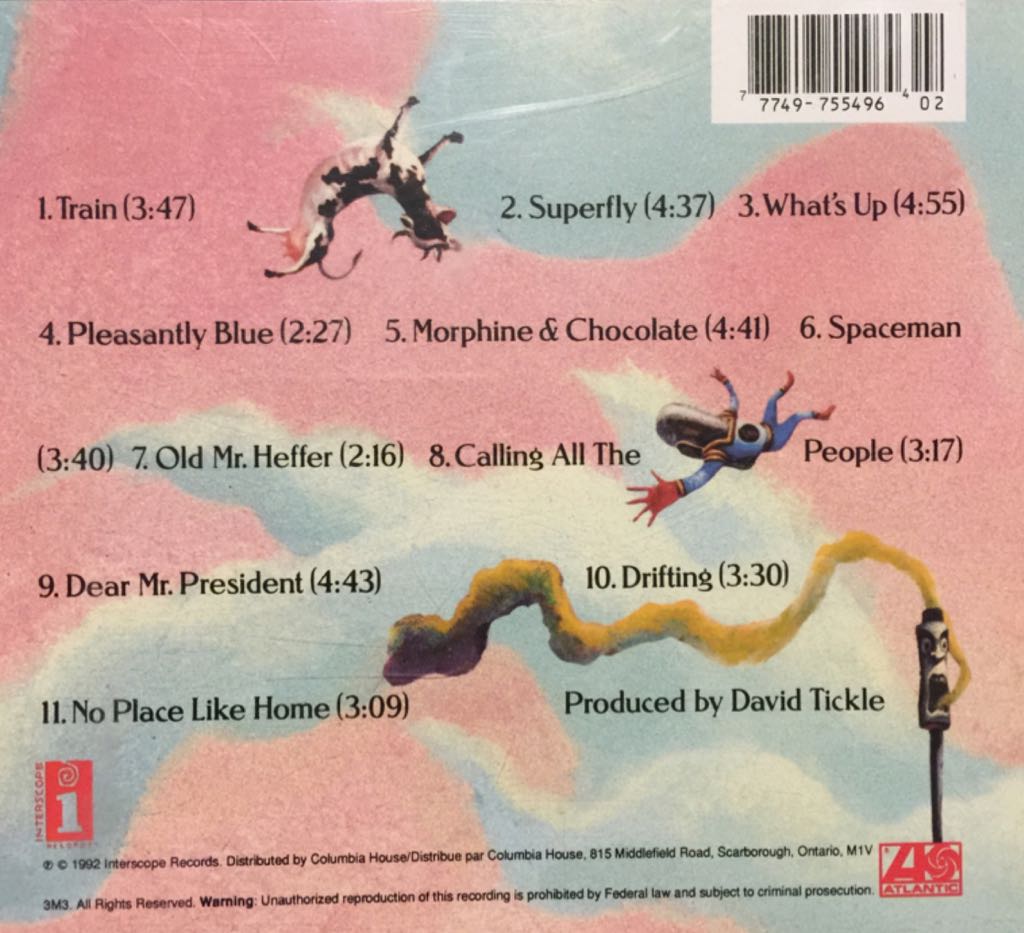 . - 4 Non Blondes (MP3) music collectible [Barcode 777497554964] - Main Image 2