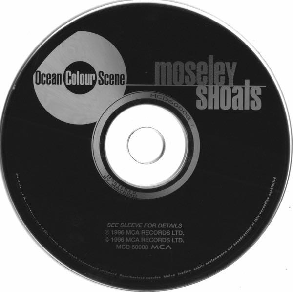 Moseley Shoals - Ocean Colour Scene (CD) music collectible [Barcode 600406000828] - Main Image 3