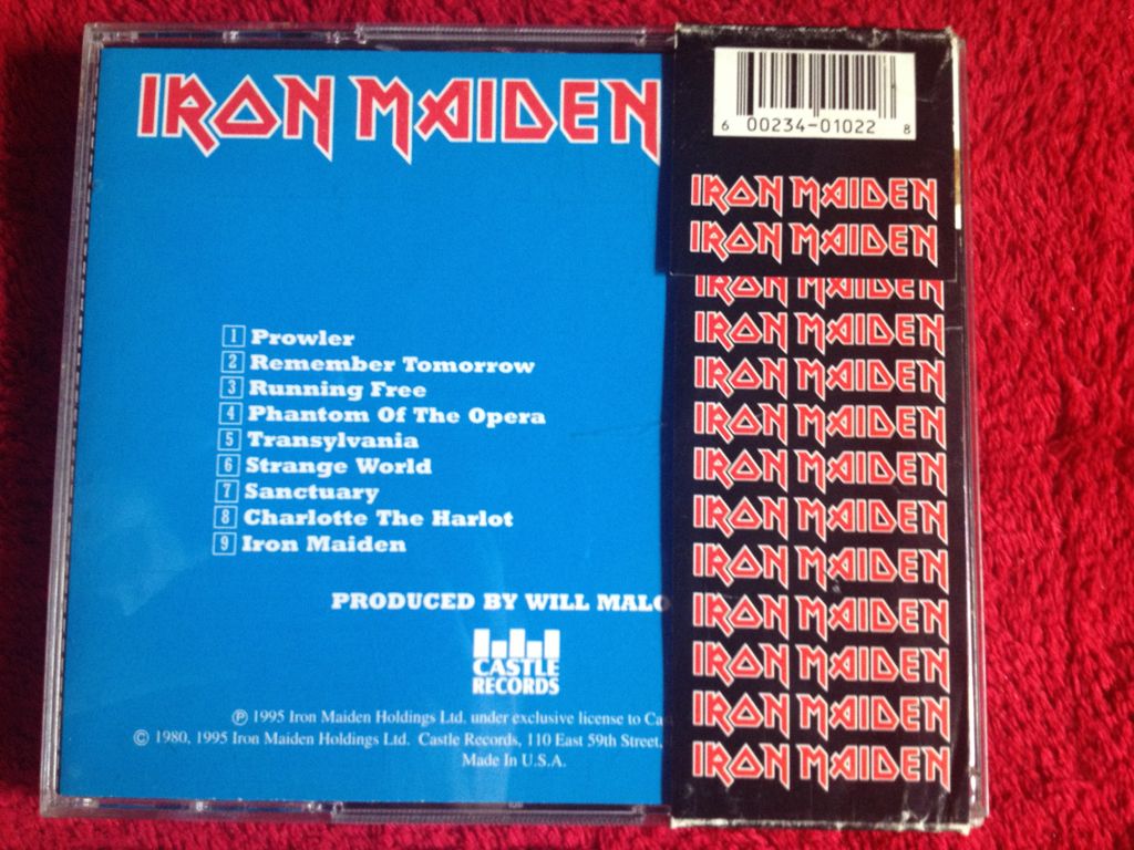 Iron Maiden - Iron Maiden (CD - 53) music collectible [Barcode 600234010228] - Main Image 2