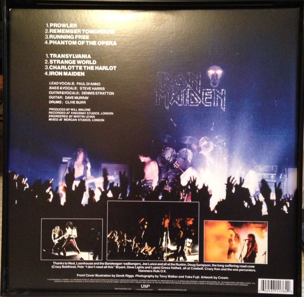 Iron Maiden - Iron Maiden (12” - 37) music collectible [Barcode 602537117642] - Main Image 2