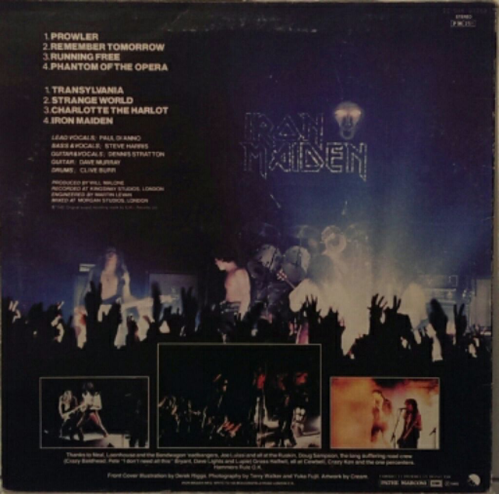 Iron Maiden - Iron Maiden (12” - 40) music collectible - Main Image 2