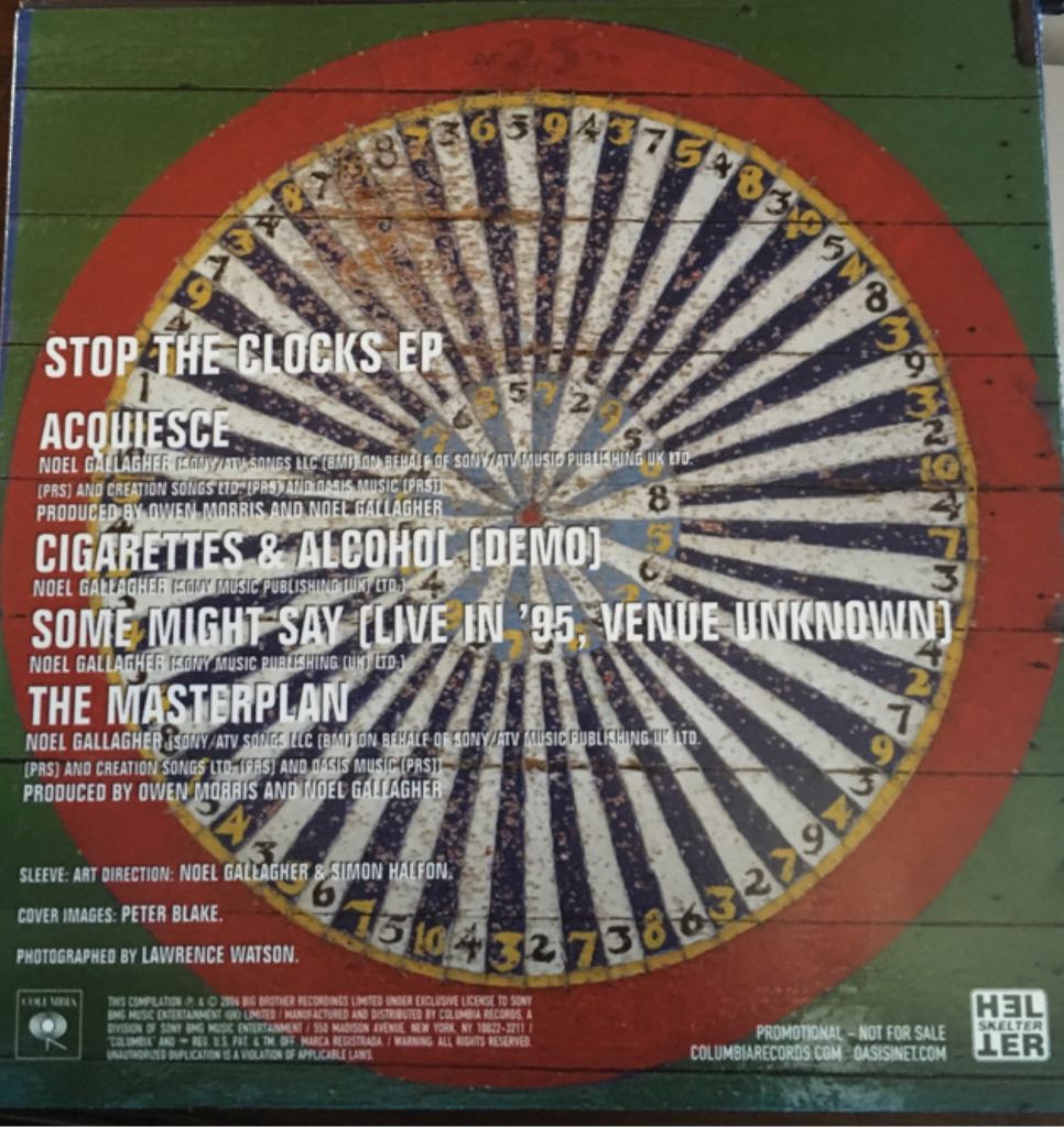 Stop The Clocks Ep - Oasis (CD) music collectible - Main Image 2