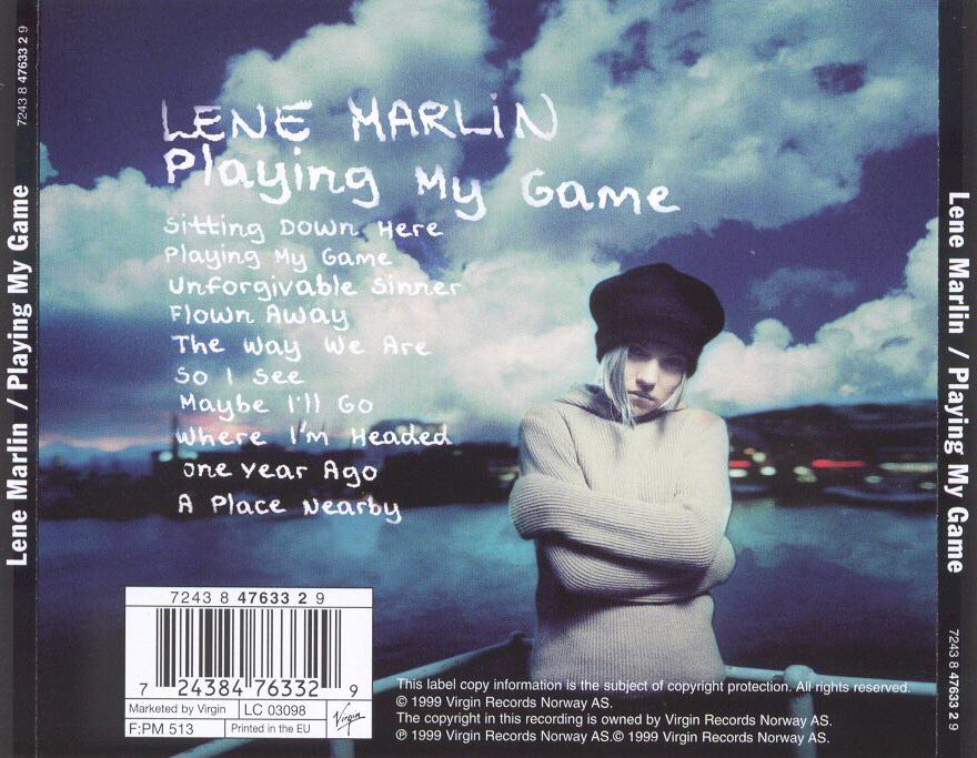 Playing My Game - Lene Marlin (CD) music collectible [Barcode 724384763329] - Main Image 2