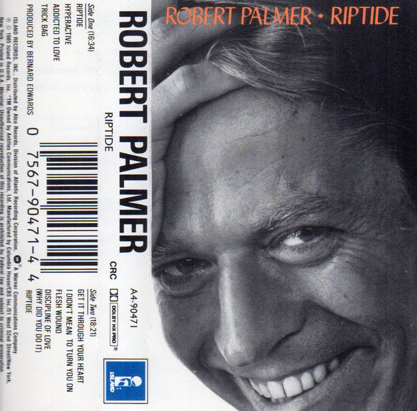 Riptide - Palmer, Robert (Cassette - 35) music collectible [Barcode 075679047144] - Main Image 2