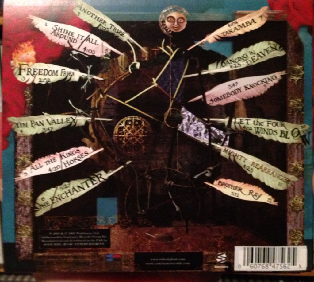 Mighty Rearranger - Robert Plant (CD) music collectible [Barcode 094633010024] - Main Image 2