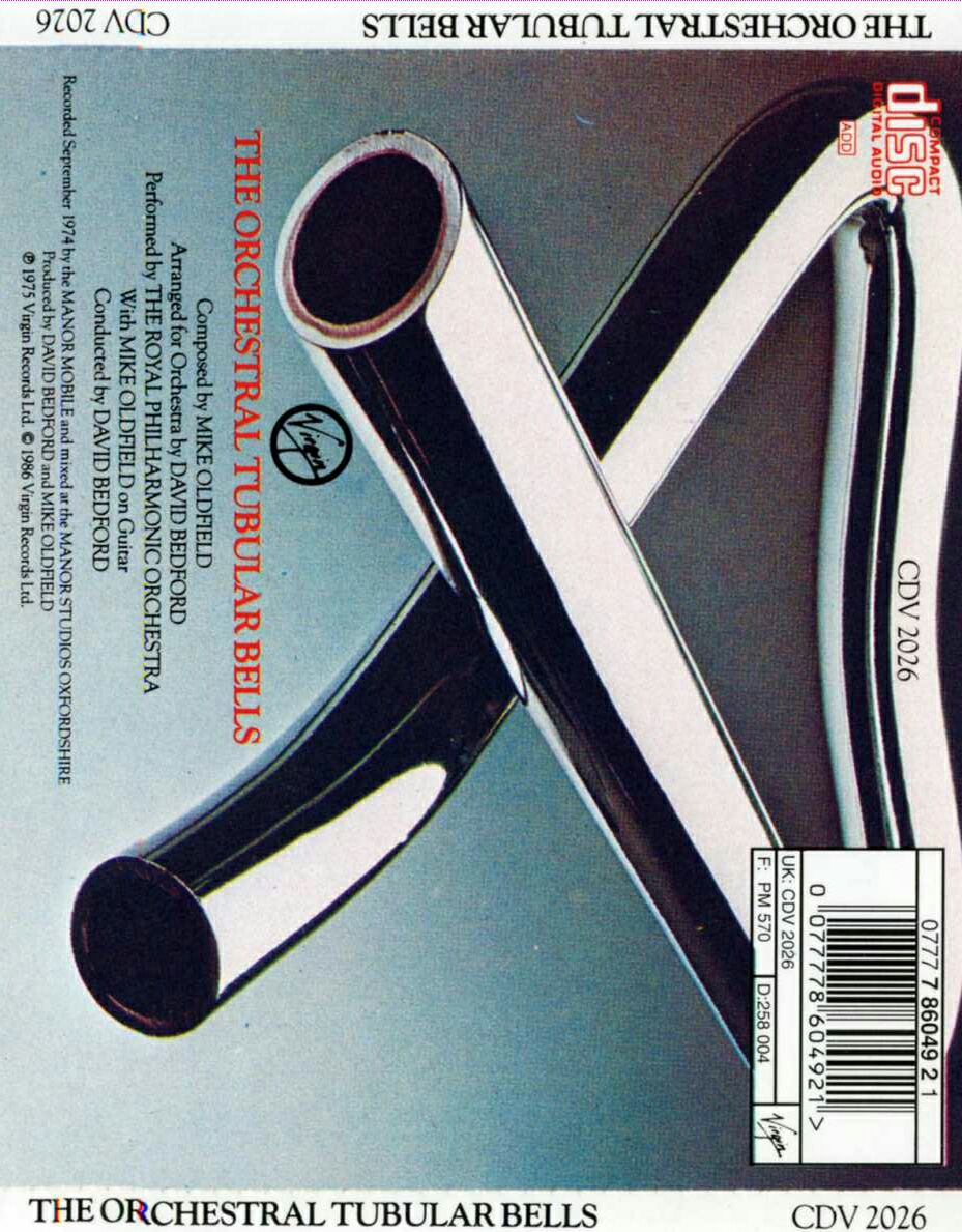 The Orchestral Tubular Bells - Mike Oldfield (Cassette) music collectible [Barcode 0077778604921] - Main Image 2