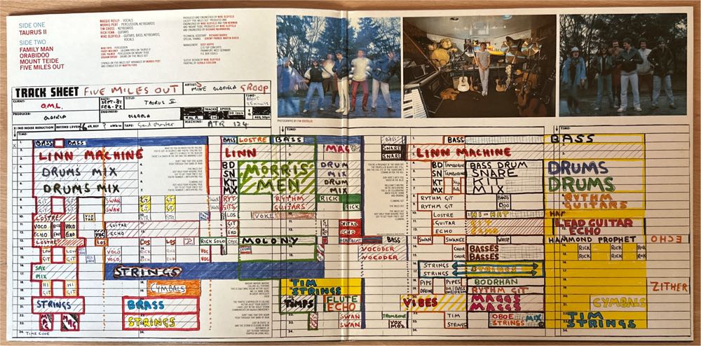 Five Miles Out - Mike Oldfield (12” - 50) music collectible - Main Image 3