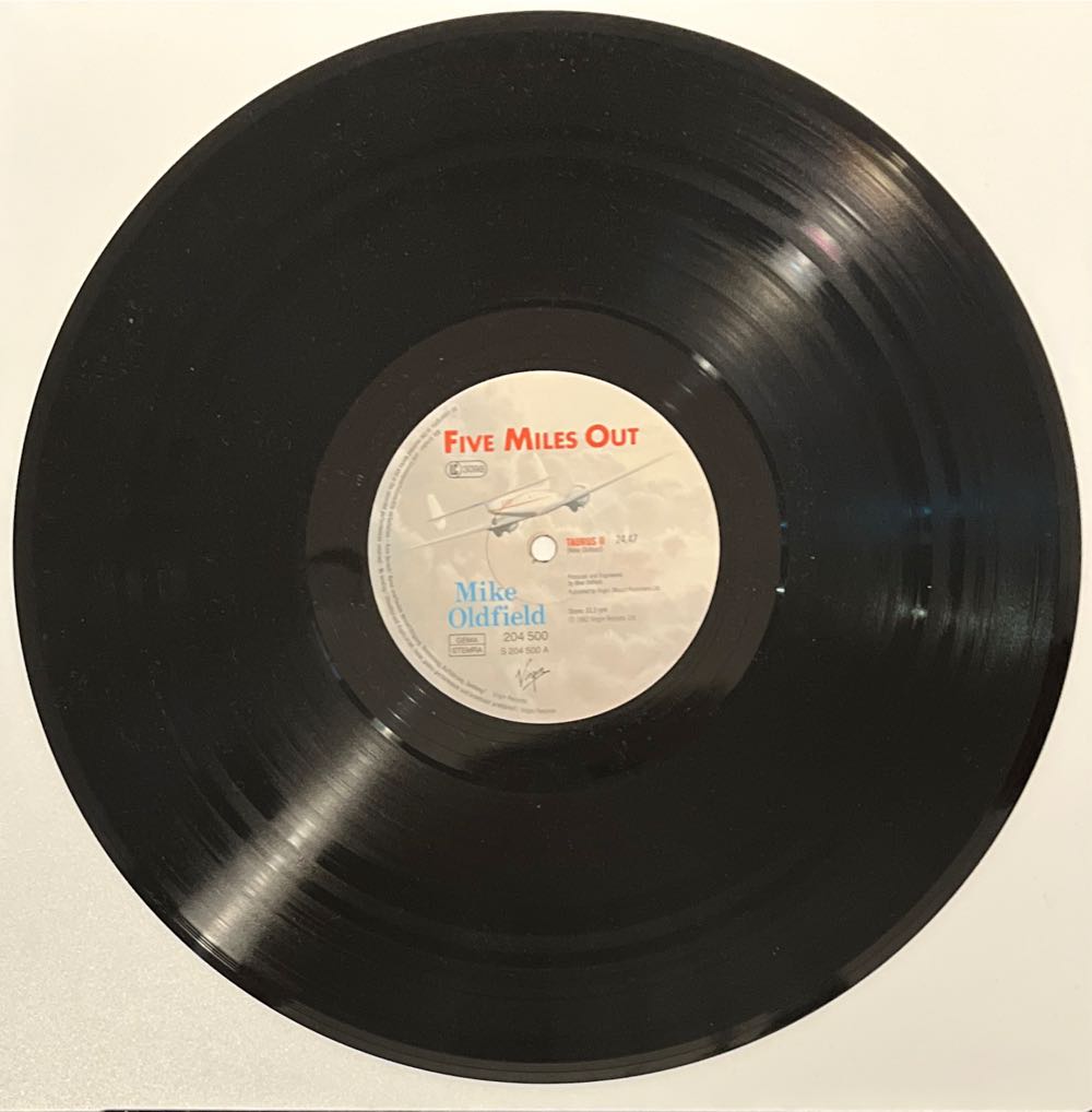 Five Miles Out - Mike Oldfield (12” - 50) music collectible - Main Image 4
