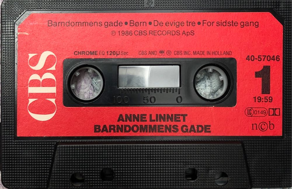 Barndommens Gade - Anne Linnet (CD) music collectible [Barcode 2322757046] - Main Image 3